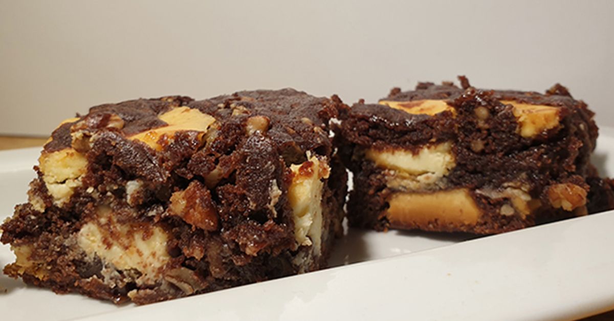 Brownies mit weisser Schokolade - MiBon