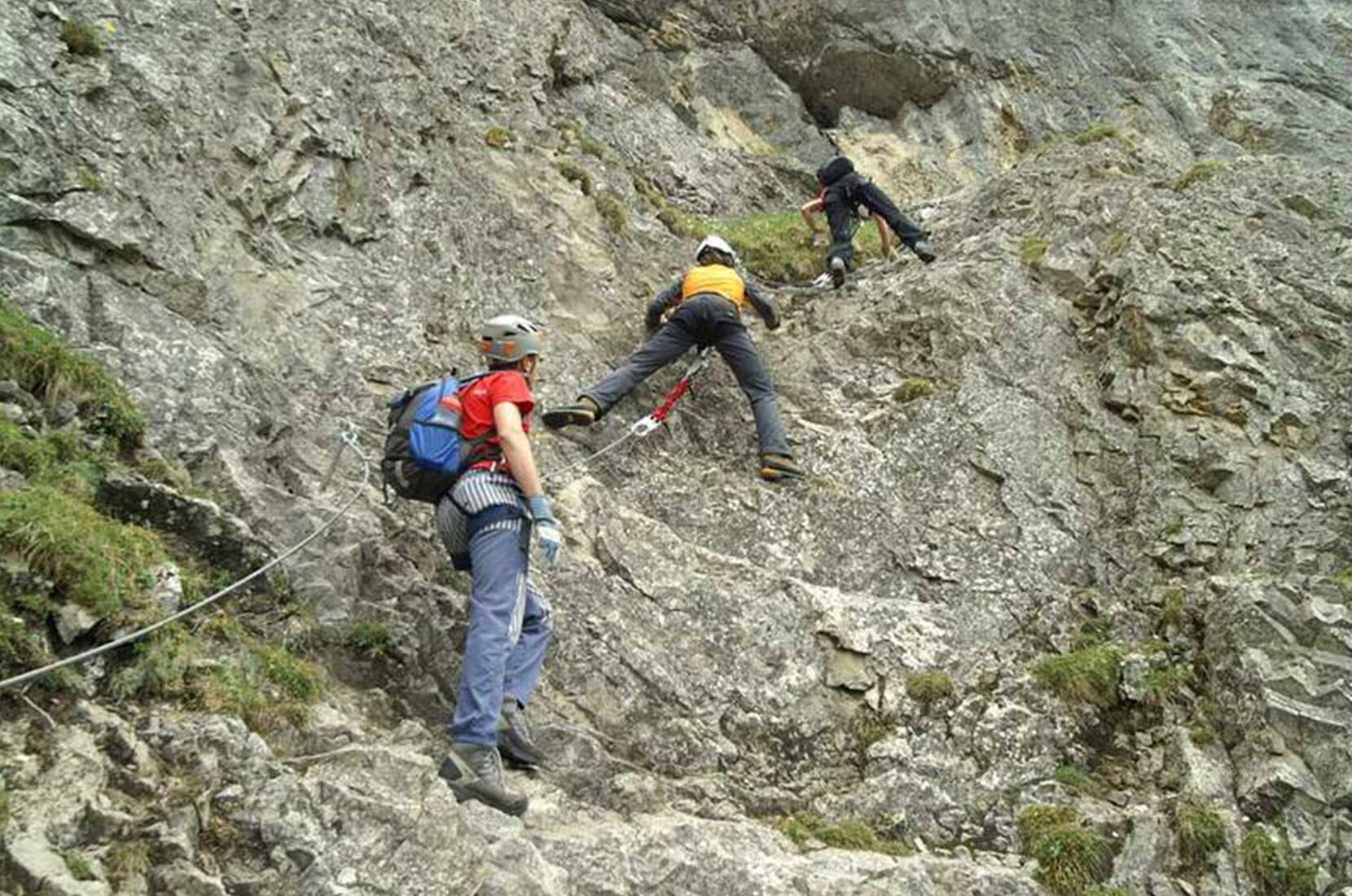 Ausflugsziele Bern - Klettersteig Engstligenalp. Die sportliche Herausforderung mit fantastischem Panorama-Ausblick im Berner Oberland.