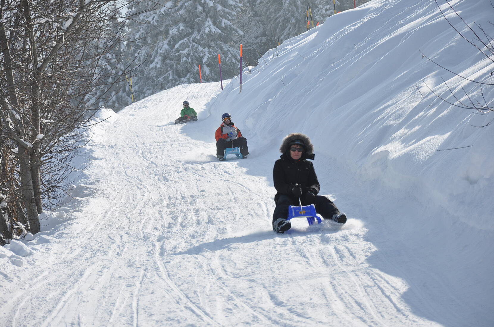 Familienausflug Wintersport Pizol. Rund um den Gipfel eröffnet sich eine einzigartige Naturlandschaft mit atemberaubender Panoramasicht über die Alpen der Ostschweiz und des Vorarlbergs bis über den Bodensee.