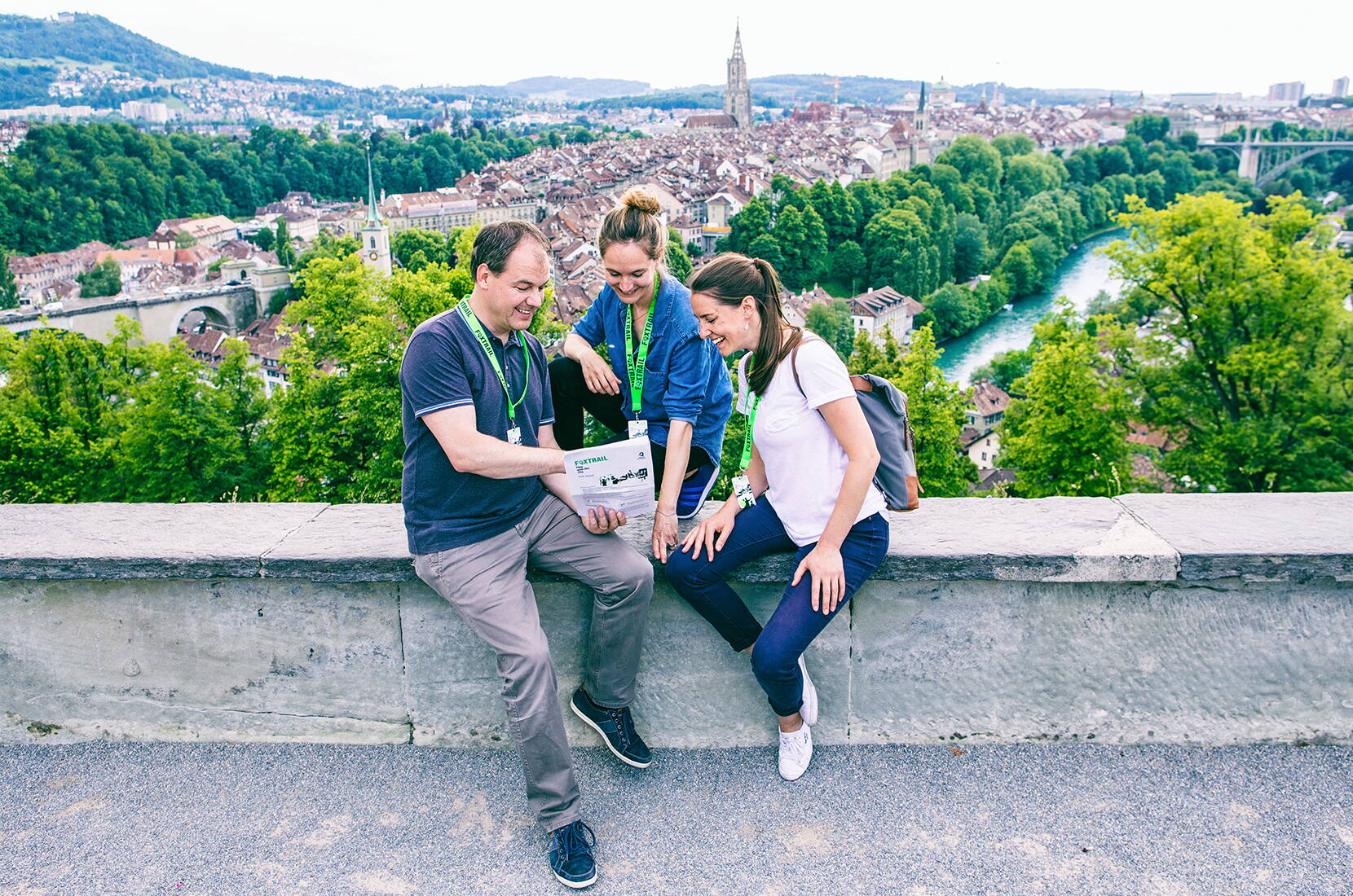 Excursion familiale Foxtrail Berne. Envie de voir une ville avec d'autres yeux et de vivre ensemble quelque chose de spécial?