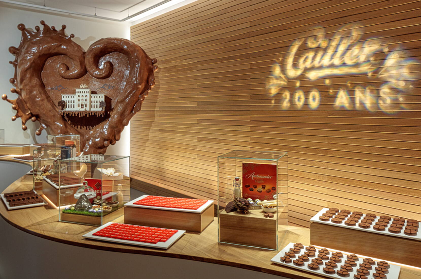 Sognate di esplorare una vera fabbrica di cioccolato? La Maison Cailler di Broc apre le sue porte per farvi conoscere il mondo Cailler. Vivete un viaggio interattivo e multisensoriale, imparate l'arte dei cioccolatieri e create il vostro cioccolato durante un laboratorio di cioccolato.