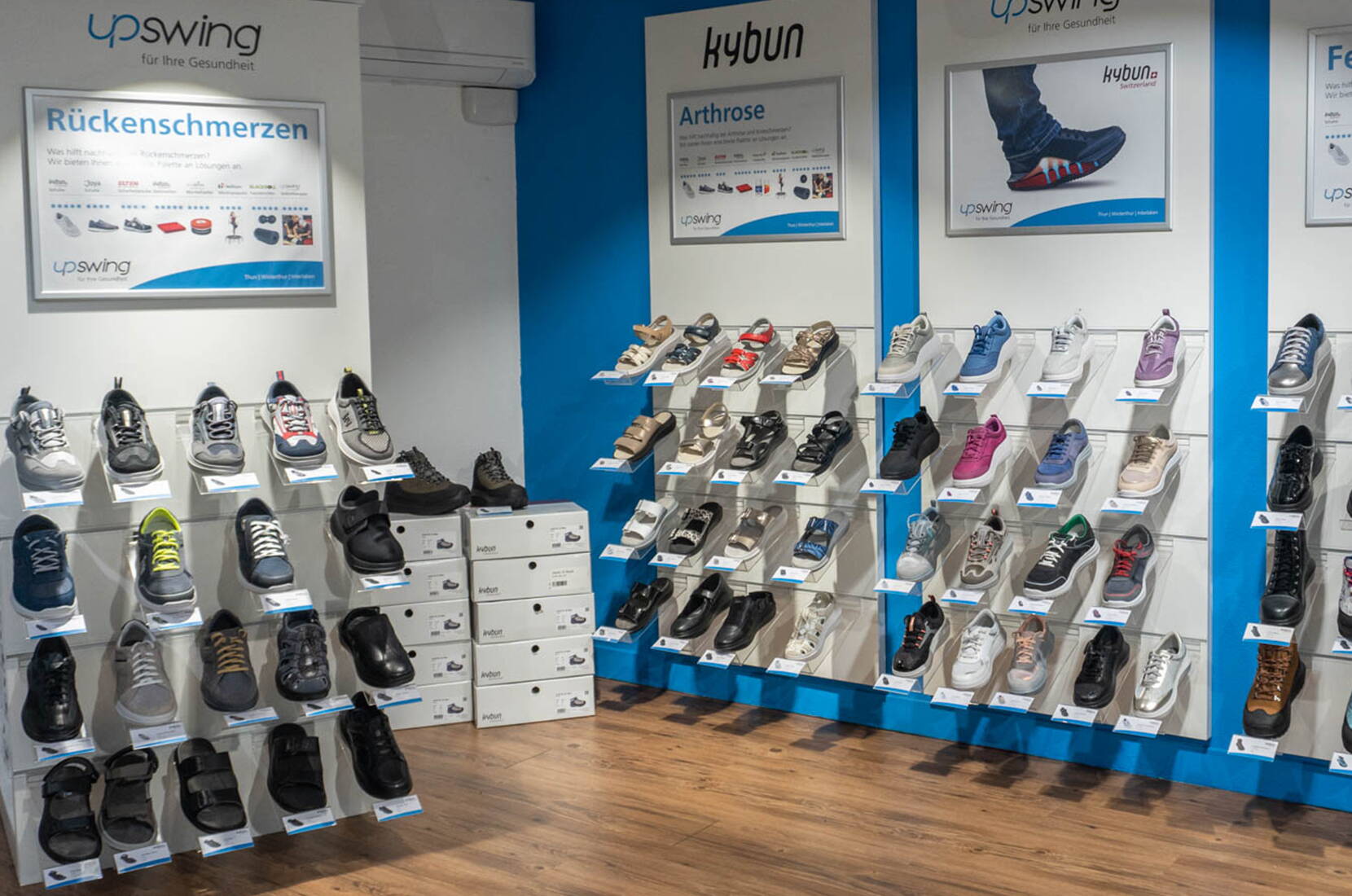 15 % de réduction sur les chaussures kybun ou Joya. Téléchargez maintenant le code de réduction et profitez-en. Qualité Made in Switzerland. Le rabais est valable dans les succursales de Thoune et Winterthur ainsi que dans la boutique en ligne. 