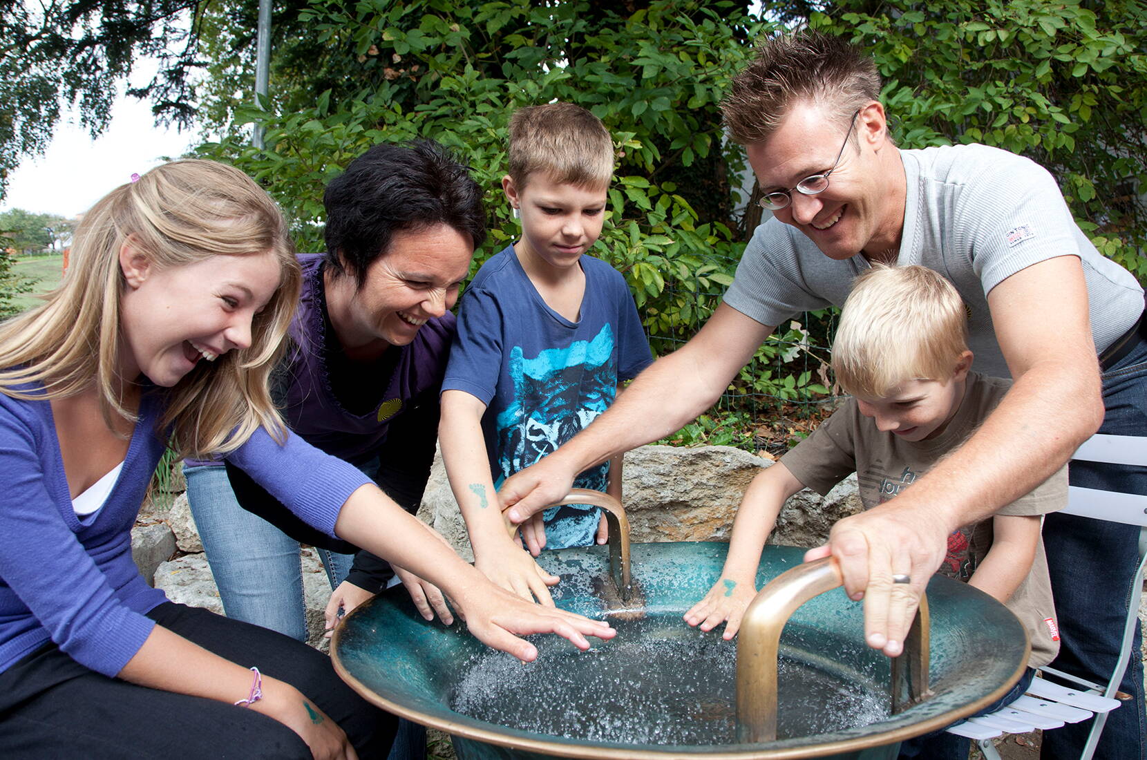 Destinazioni delle escursioni Berna – Escursione per famiglie Sensorium a Rüttihubelbad. Il Sensorium si occupa di attivare le percezioni sensoriali.