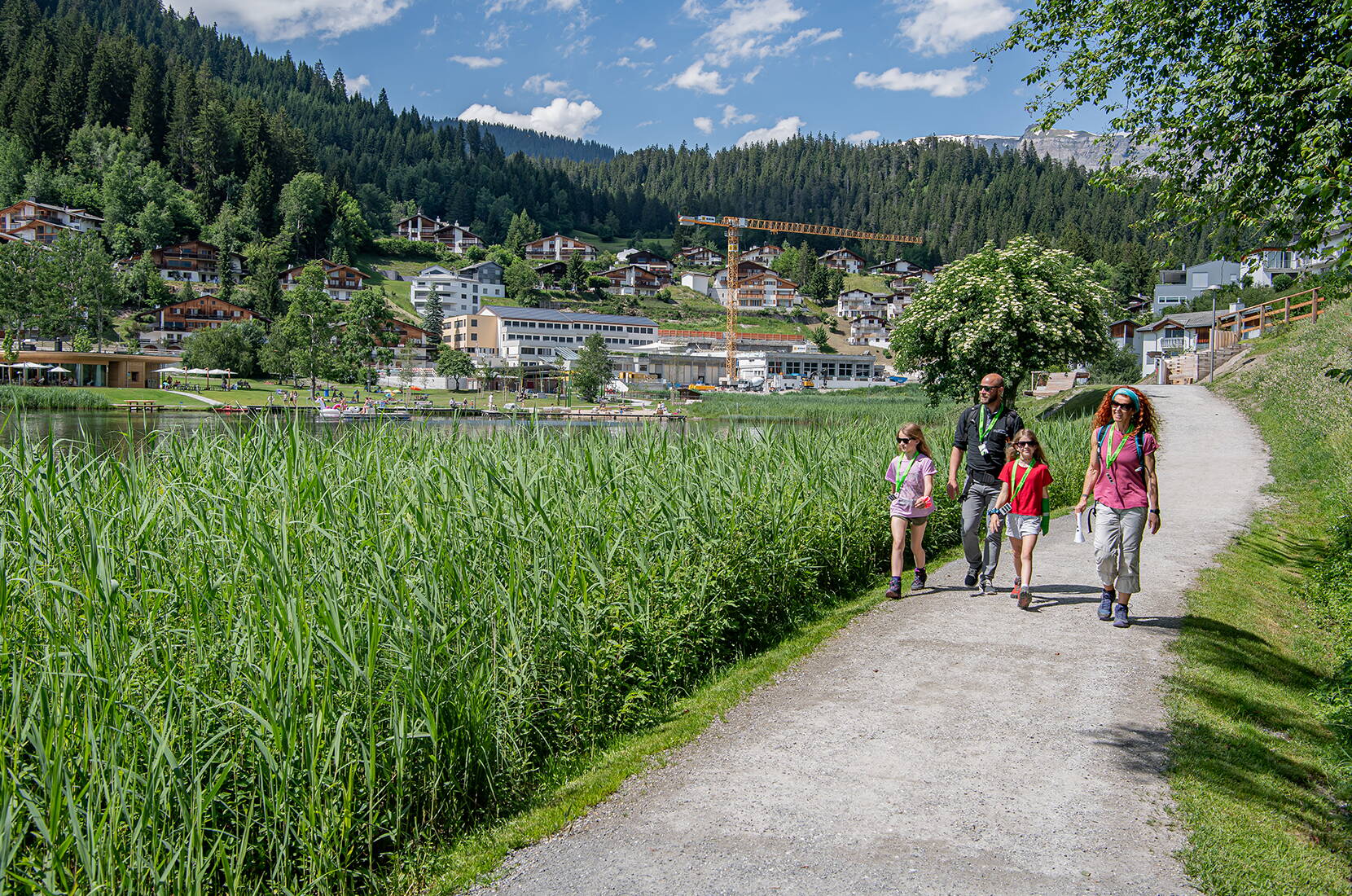 Escursione per famiglie Foxtrail. Volete vedere Flims, Laax e Falera con occhi diversi e vivere insieme qualcosa di speciale?