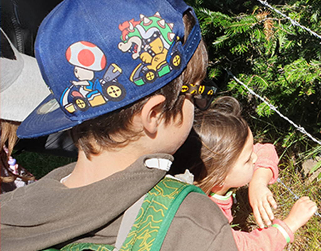 Bambini durante attività naturalistiche in Svizzera – scopri gite in famiglia verso giardini di erbe e impianti botanici con sconti MiBon