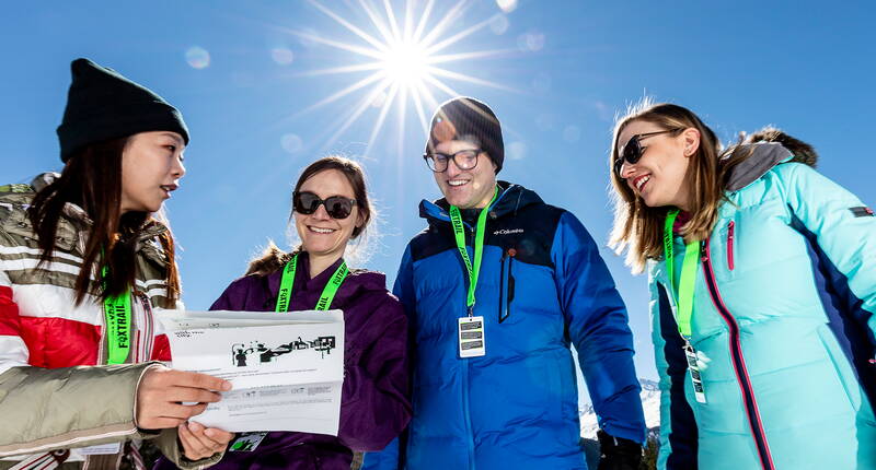 Excursion familiale Foxtrail Davos Klosters. Envie de voir une ville avec d'autres yeux et de vivre ensemble quelque chose de spécial?
