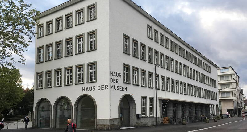 Familienausflug Naturmuseum Olten. Der dreidimensional erhaltene Schädel eines Ichthyosauriers vom Hauenstein und vieles mehr, kann im Museum bestaunt werden.
