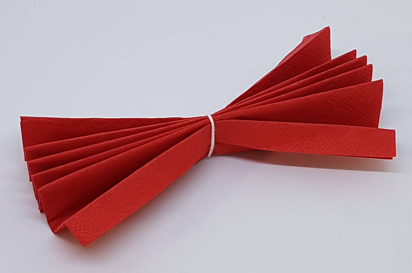 Geschenkverpackung mit Spitzenbordüre & Serviettenblumen Heute zeigen wir dir, wie du aus Packpapier, Papierservietten und Spitzenband schöne Geschenkverpackungen bastelst.